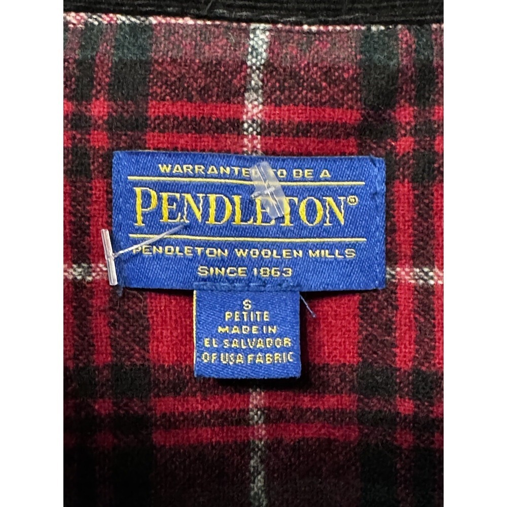 Pendleton Plaid Collar Button Front Long sleeve T… - image 8